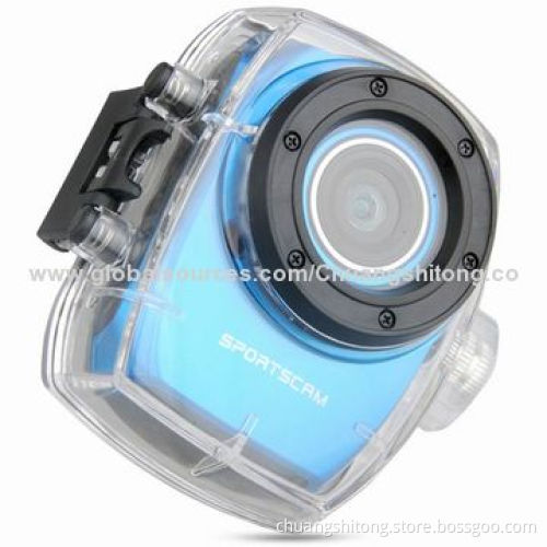 New hot sale 2.4-inch touch panel, 1080p/30fps underwater helmet action camera